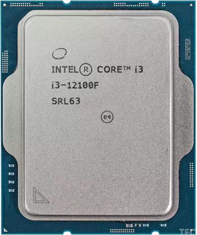پردازنده Intel مدل Core i3 12100F